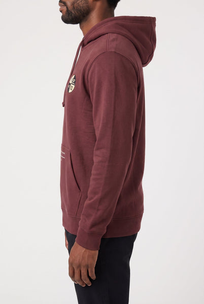 Butterfleece GFX Hoodie - Chocolate