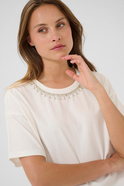 Helen T-Shirt - Chalk