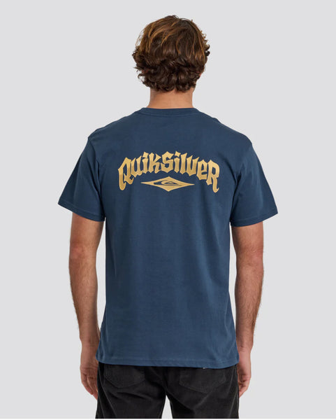 Diamond Arch Classic Short Sleeve T-Shirt - Dark Denim