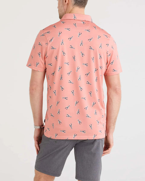 DropTemp® Dry
UPF Performance Polo- Lobster Boil-Burnt Coral