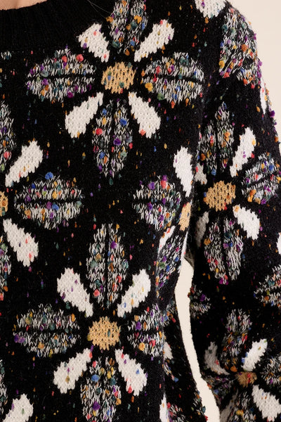 Molly Sweater - Black Multi