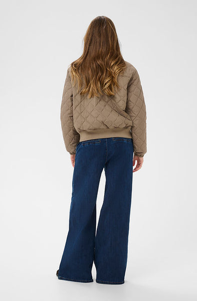 Arwen Bomber Jacket - Brown Lentil
