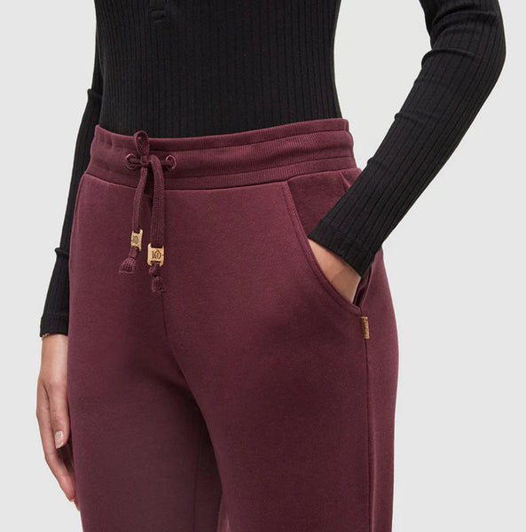 TreeFleece Bamone Sweatpant- Deep Burgandy