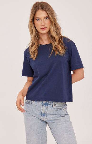 Brigitte Tee - Navy
