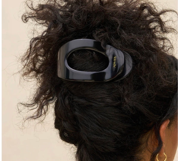 Flat Cloud Clip - Black - Large