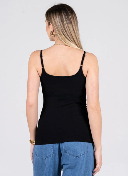 BAMBOO LOW CUT CAMI- OS