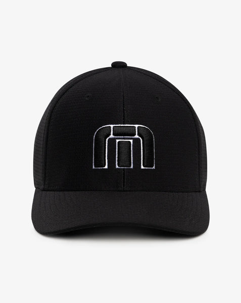 B-BAHAMAS FITTED HAT- black