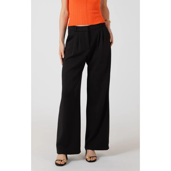 Scuba Knit Trouser - Black