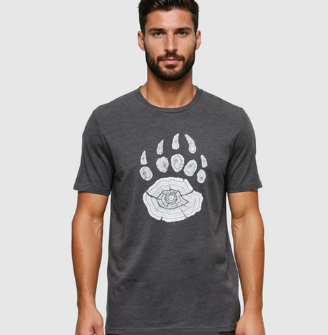 Bear Claw T-Shirt- forest blk