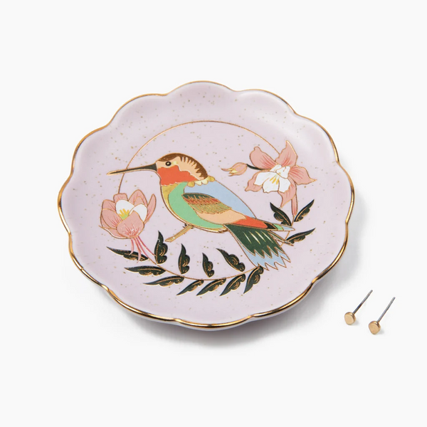 Jewelry Dish and Stud Set