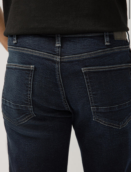 Eddie Classic Athletic Fit Tapered Leg Jeans