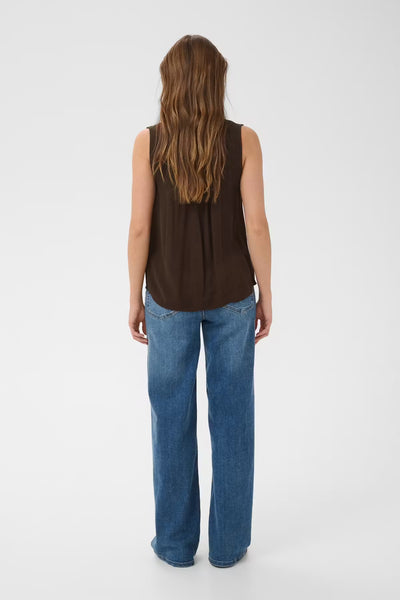 Ciara Amber Blouse - Coffee Bean