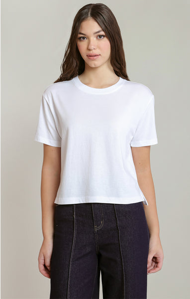 SS ESSENTIAL TEE- White