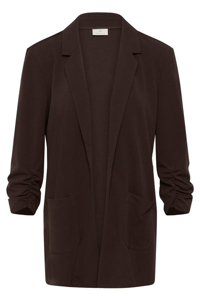 Phoebe Blazer 3/4 Sleeve - Coffee Bean