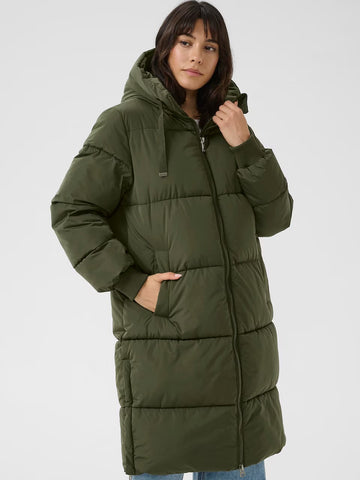 Nika Padded Coat - Forest Night