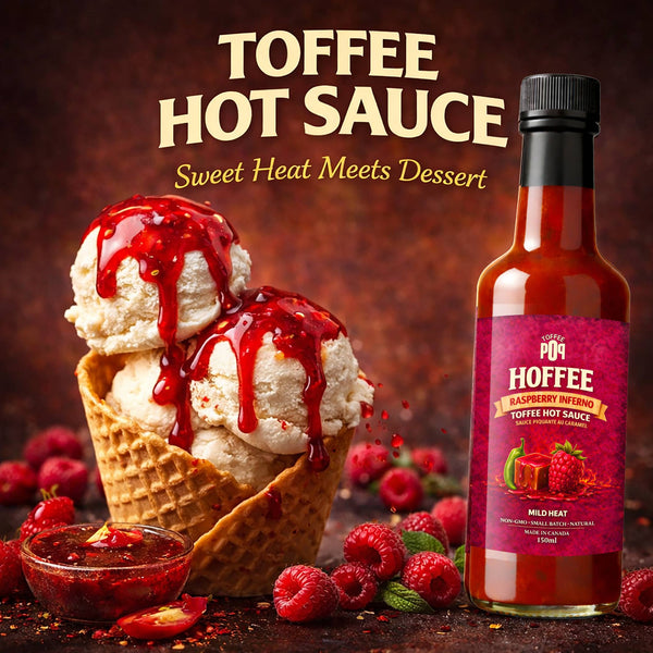 Raspberry Inferno Toffee Hot Sauce - 150ml