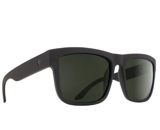 Discord Soft Matte Black - Happy Grey Green Polarized