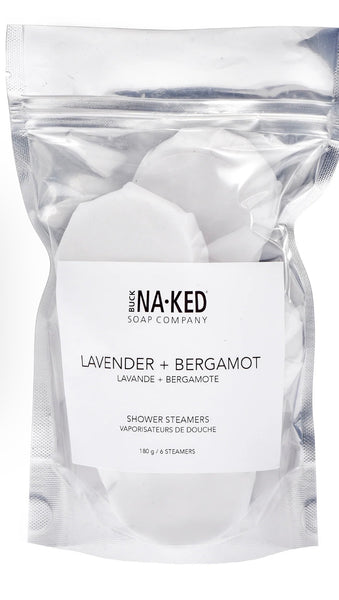Lavender + Bergamot Shower Steamers