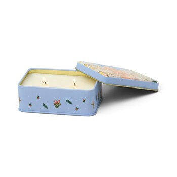 Christmas Village Tin Candle - Gingerbread + Vanilla 5oz