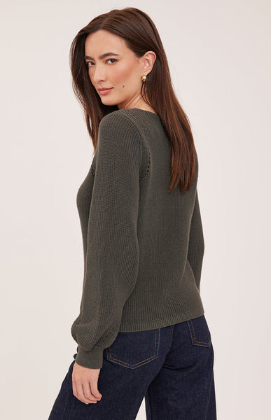 Hailey Sweater - Olive