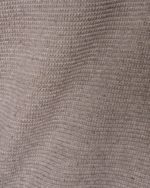 Cotton 1/4 Zip Sweater - Oatmeal