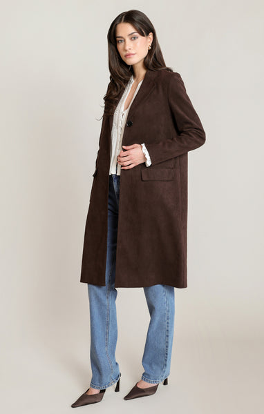 SAINT SUEDE COAT