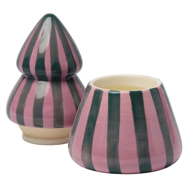 Cabana Christmas Striped Tree - Cinnamon & Clove 9oz