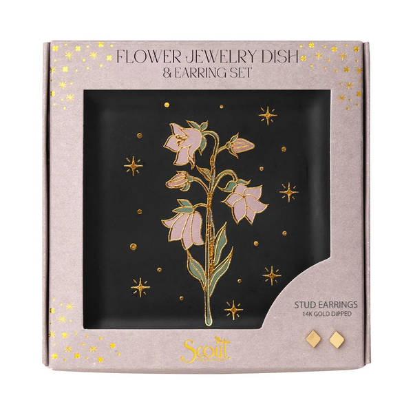 Jewelry Dish and Stud Set