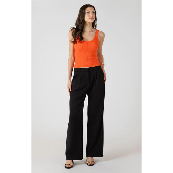Scuba Knit Trouser - Black