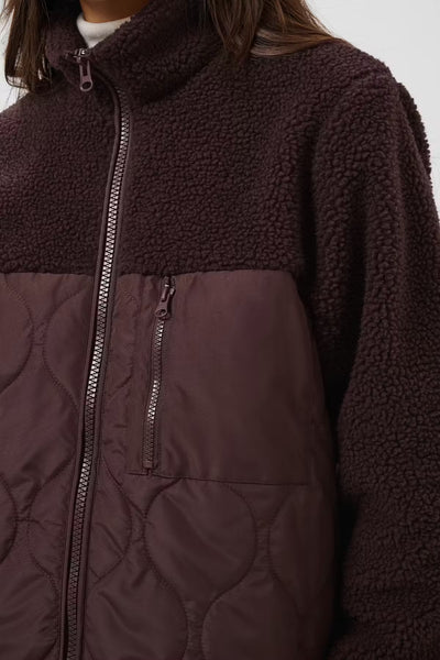 Gracelyn Jacket - Fudge/Red
