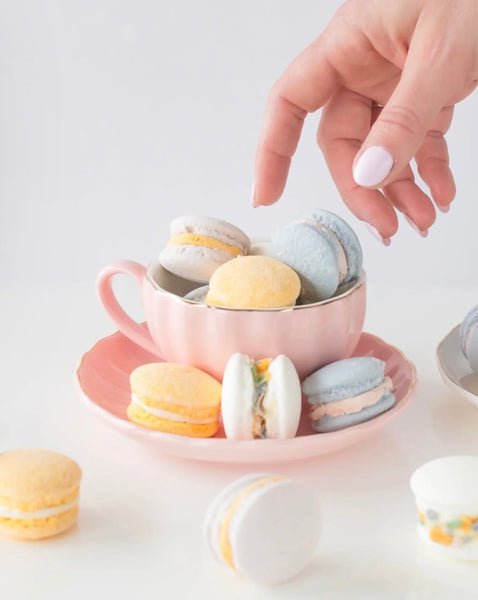 Orange Cream Bath Macarons