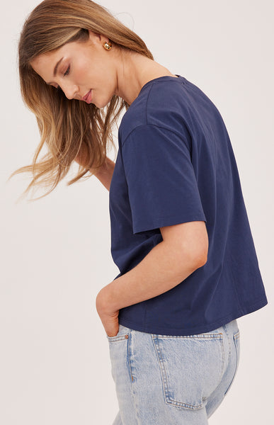 Brigitte Tee - Navy