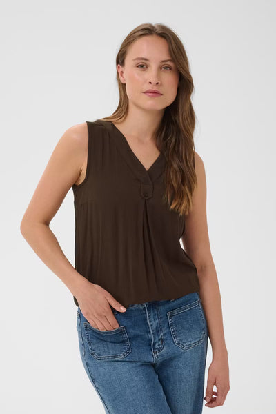 Ciara Amber Blouse - Coffee Bean