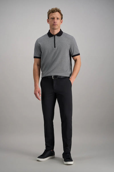 Haggar® Sport Travel Performance Pant- straight-  Black