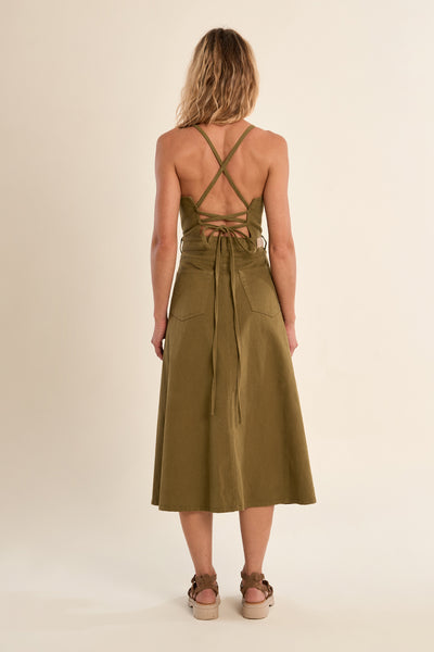 Brava Dress - Khaki