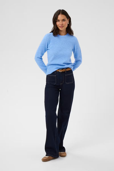 Niel Crewneck Pullover - Provence Melange