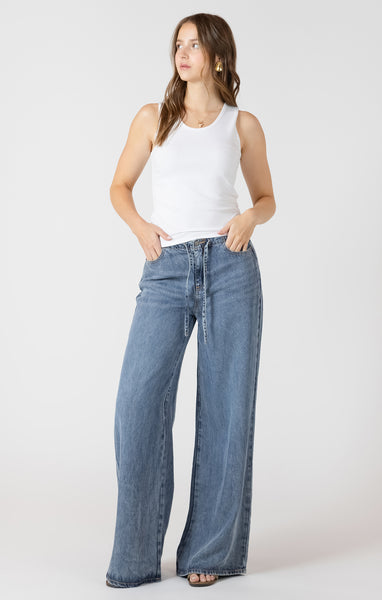 Beck Ribbed Tank - White