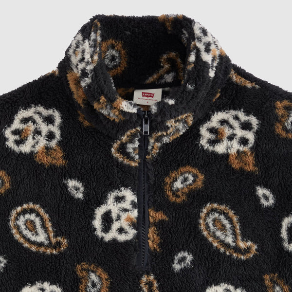 Atwood Sherpa 1/4 Zip - Paisley Rose