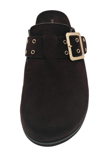COVE DOUBLE SUEDE- Chocolate