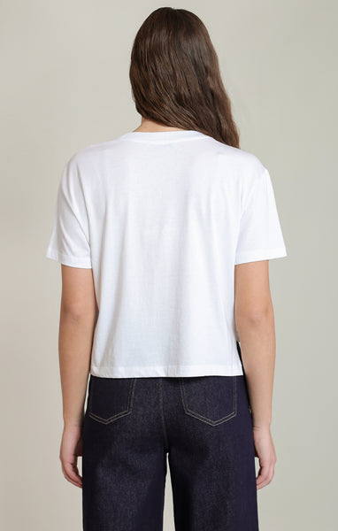 SS ESSENTIAL TEE- White