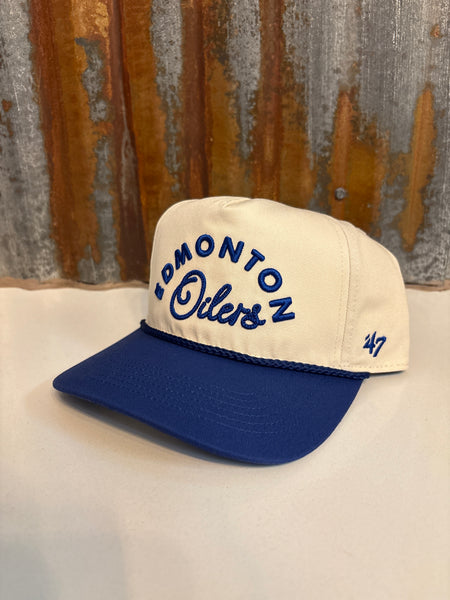 Rope Script Hat - Oilers