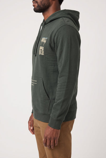 Butterfleece GFX Hoodie - Hunter Green