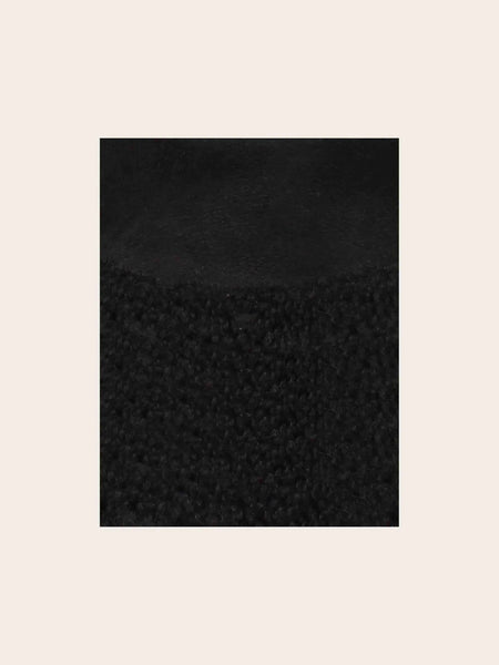 PLAIN LOEVENICH EARMUFFS MADE FROM IMITATION LEATHER