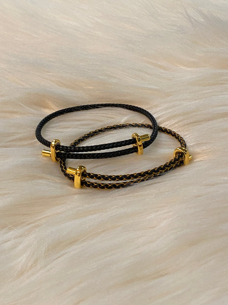 Metal Accent Bracelet Duo