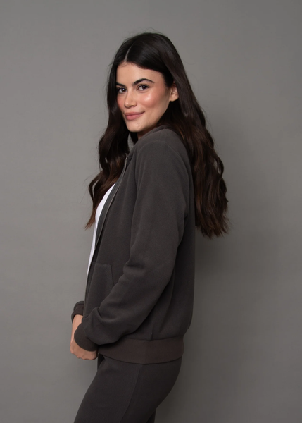 Hesta Waffle Knit Zip