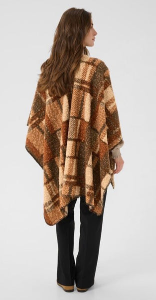 Blye Teddy Cape - Sorrel Horse Checkered