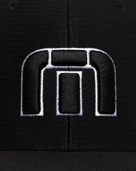 B-BAHAMAS FITTED HAT- black