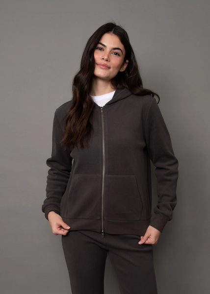 Hesta Waffle Knit Zip