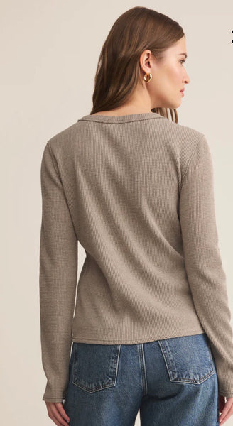 Arlet Mini Thermal Top - Smoked Heather