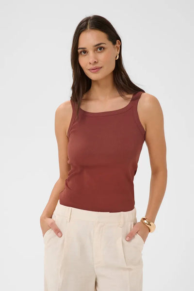 Carna Tank Top - Henna
